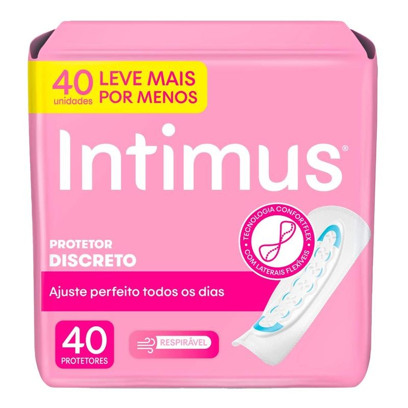 Protetor Diário Intimus Days S/abs 40 un