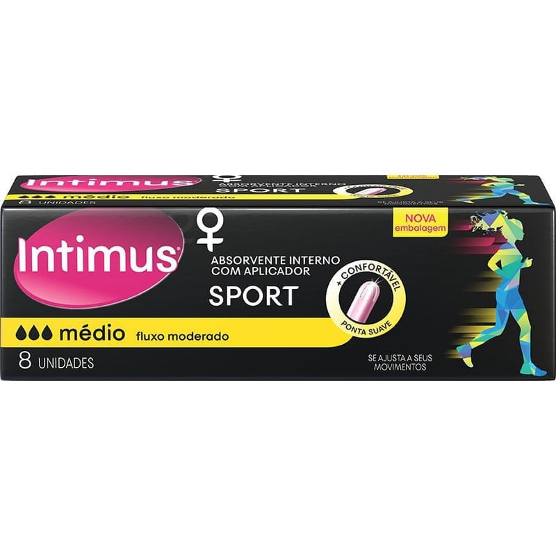 Absorvente Intimus Sport Interno Ultrafino