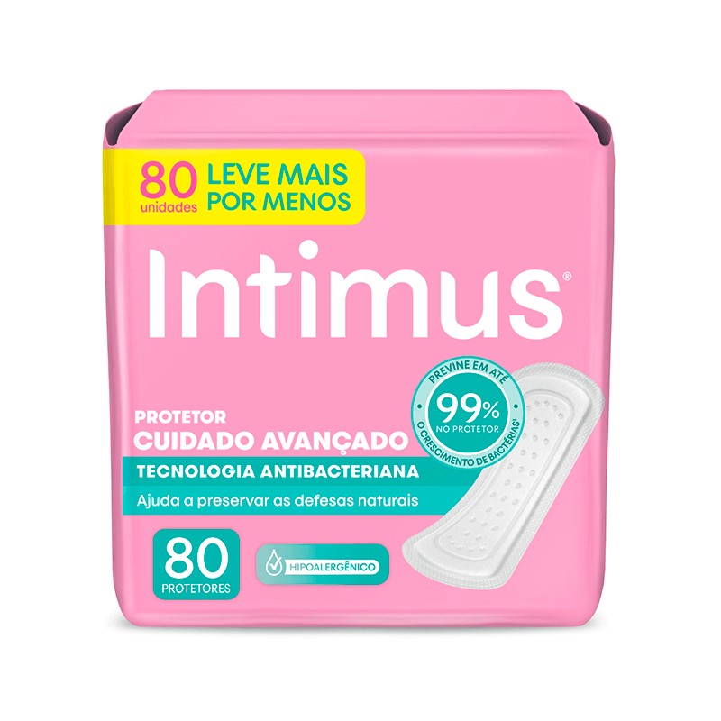 Absorvente Intimus P D Antib sem Abas 80 un