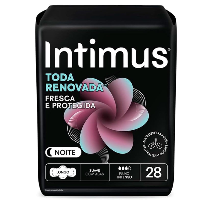Absorvente Intimus Dia Noite 28 un