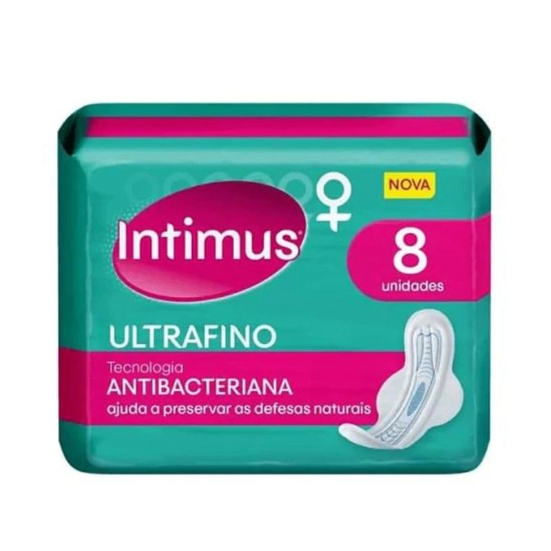 Absorvente Intimus Antibacteriano 8 un un