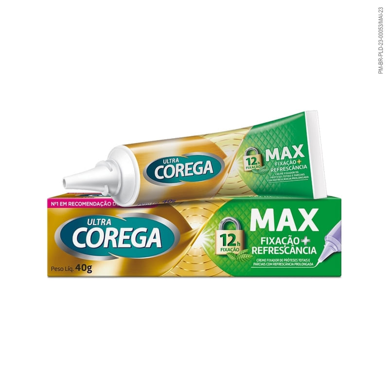 Corega Ultra Fixador De Dentadura Creme 40g