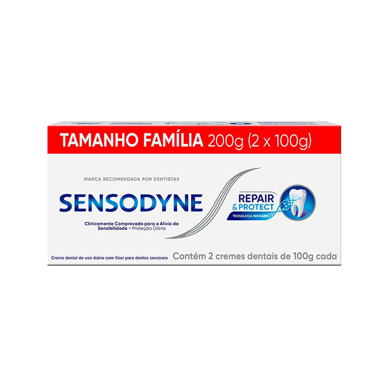 Creme Dental Sensodyne Repair&Protect 2x100g 200g