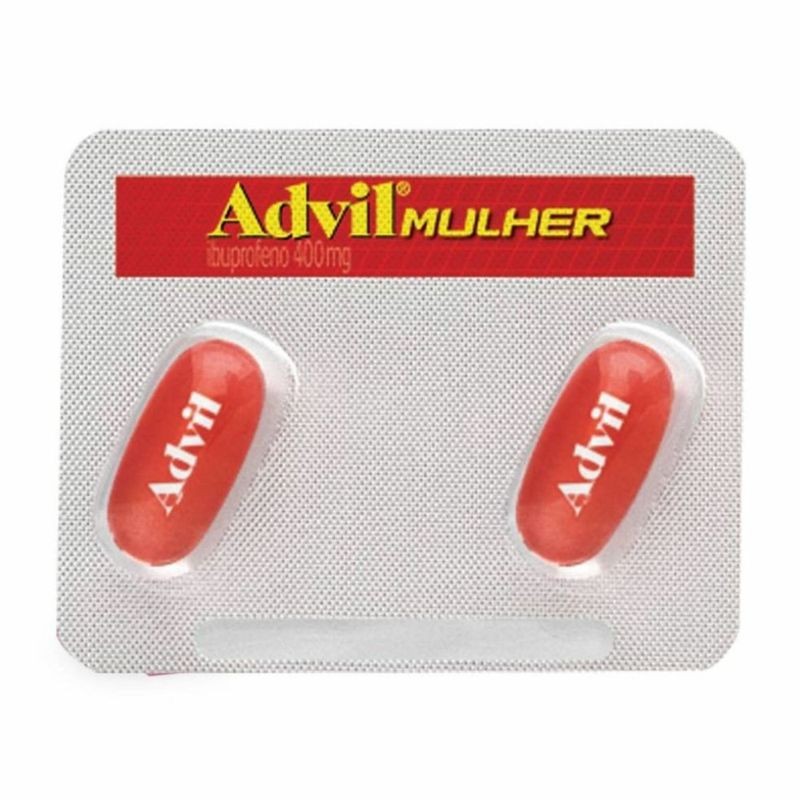 Advil Mulher 400mg 36 Capsulas