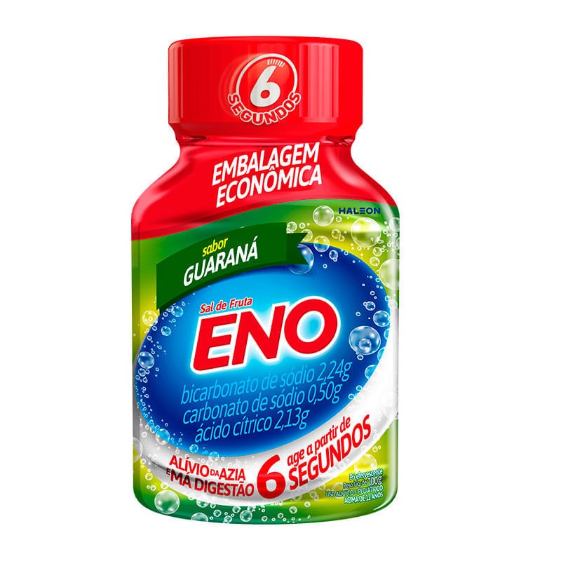 Sal De Fruta Eno Guarana Po Efervescente 100g