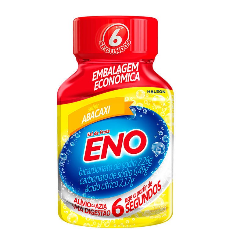 Sal De Fruta Eno Abacaxi Po Efervescente 100g