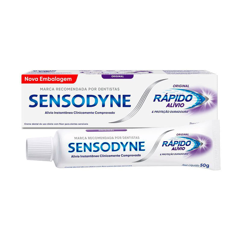 Creme Dental Sensodyne Alivio Rapido 50g