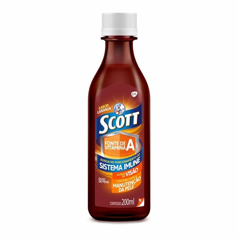 Emulsao Scott Laranja 200ml