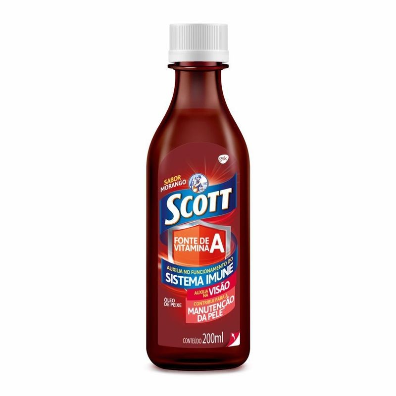 Emulsao Scott Morango 200ml