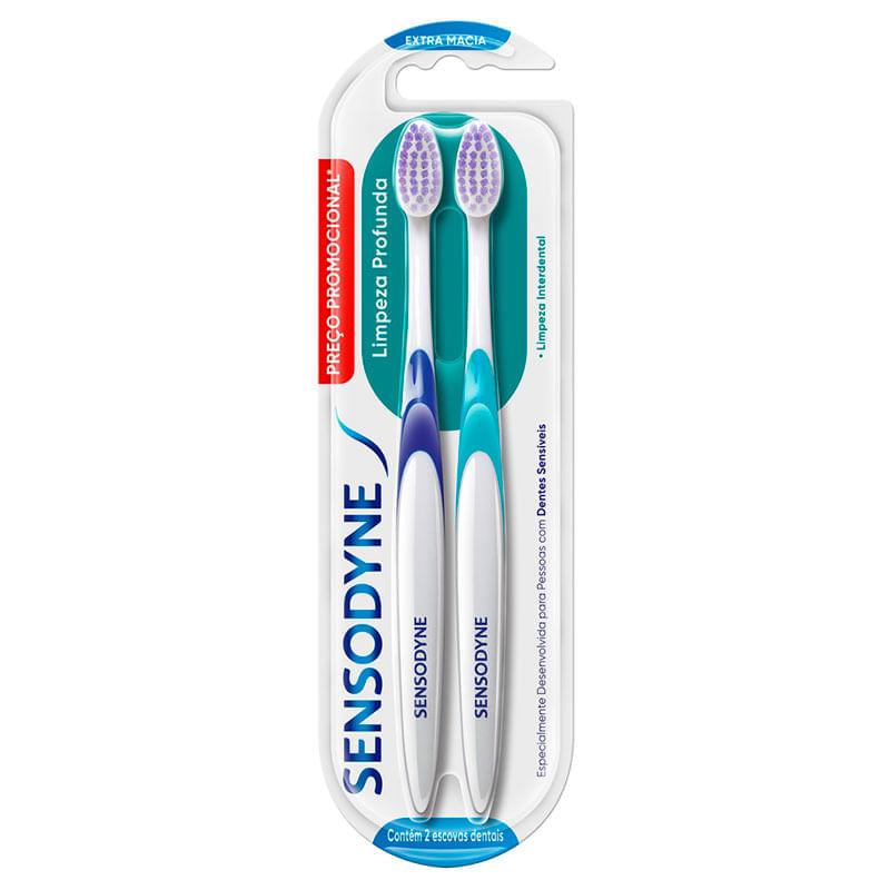 Escova Dental Sensodyne Gentle 2 Unidades