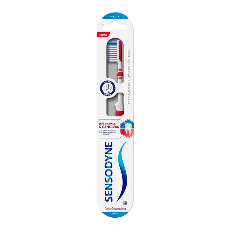 Escova Dental Sensodyne Sensibilidade & Gengivas 1 Unidade