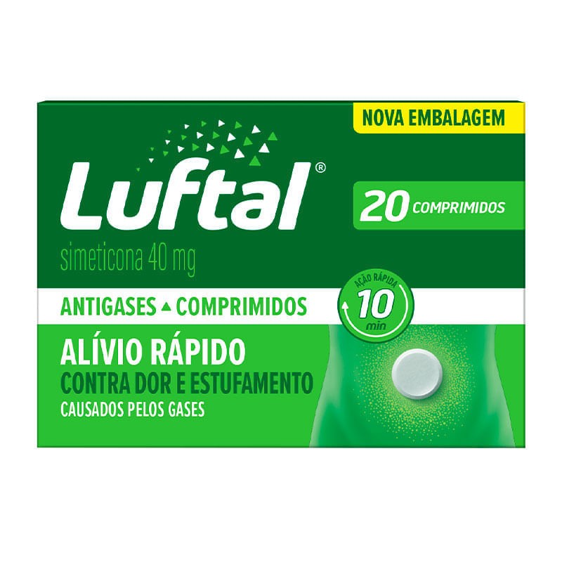 Luftal 40mg c/2x10 Comprimidos