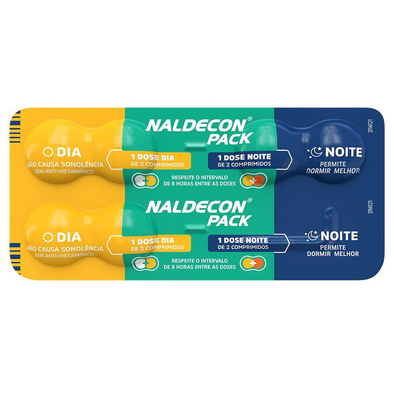 Naldecon Pack Dia/noite 6 comprimidos