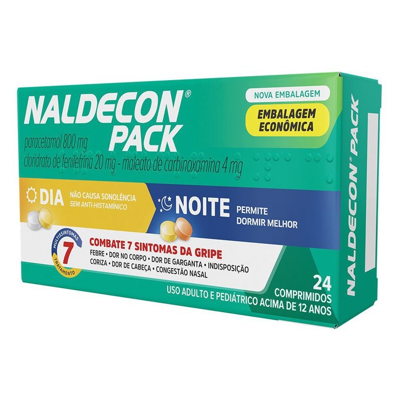 Naldecon Pack Dia/noite c/4x6 Comprimidos