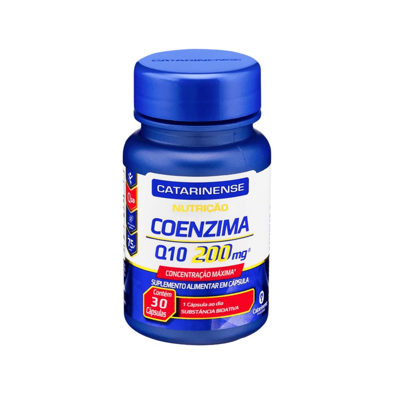Coenzima Q10 200mg Catarinense c/30 Capsulas Gelatinosas Moles