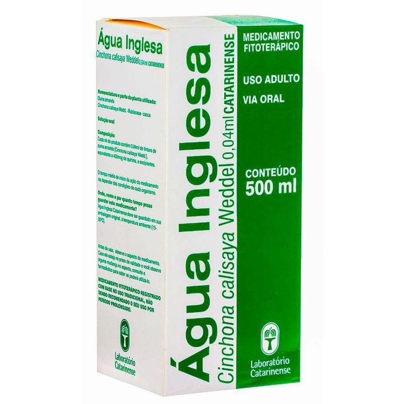 Agua Inglesa 500ml Cat