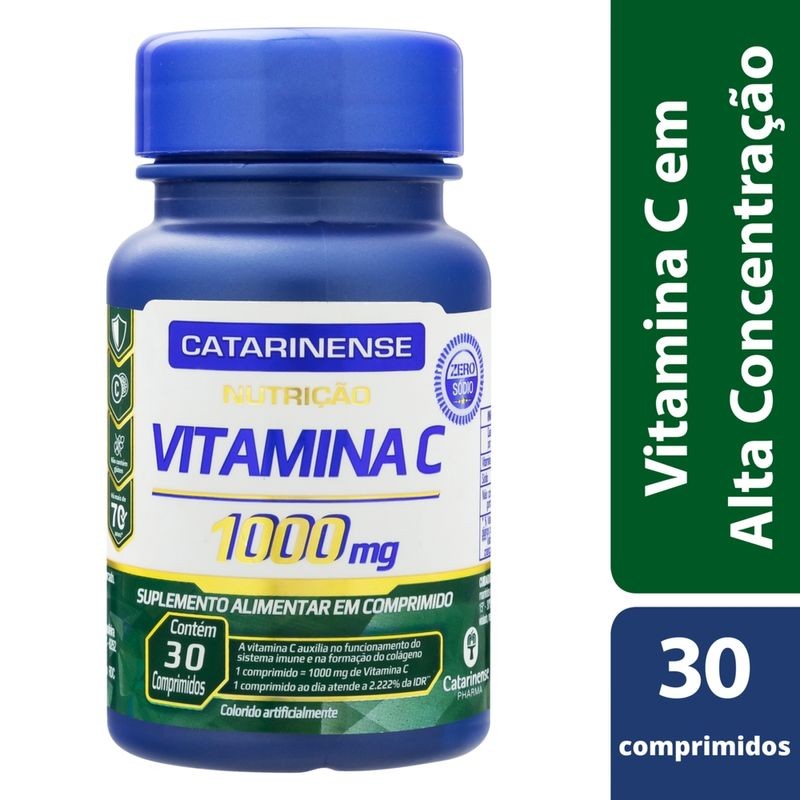 Vitamina C 1000mg c/30 Comprimidos