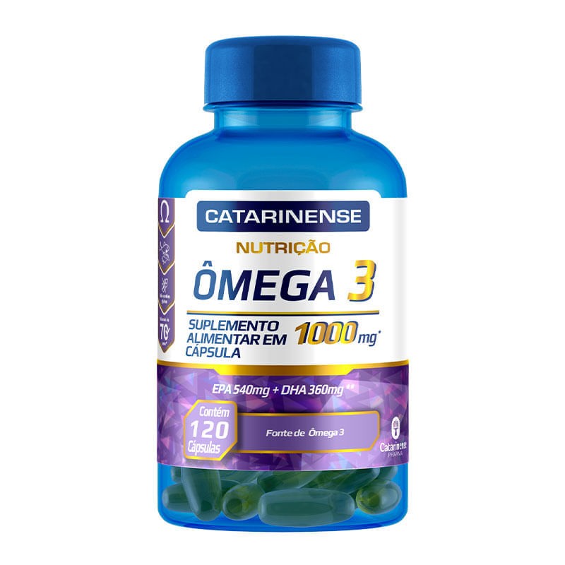 Omega 3 1.000mg c/120 Capsulas