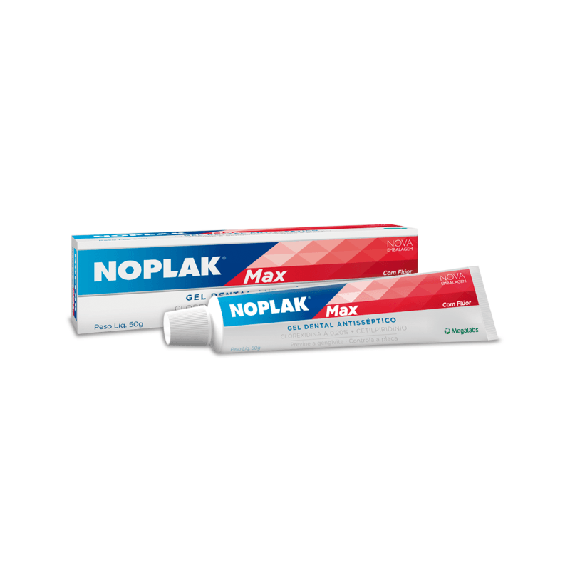 Noplak Max Gel Dental Antisseptico 50g