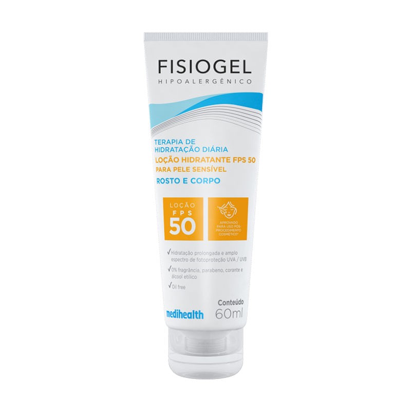 Locao Hidratante Fps50 Fisiogel 60ml