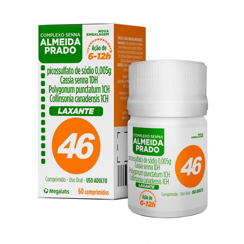 Complexo Homeopatico Almeida Prado 46 60 Comprimidos