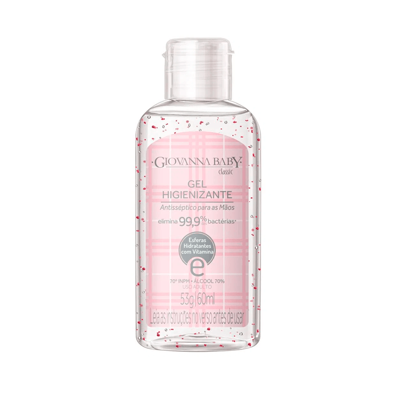 Giovanna Baby Gel Higienizante Classic Para Maos 60ml/53g