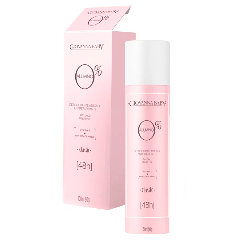 Desodorante Giovanna Baby Aerossol Classic 150ml/90g