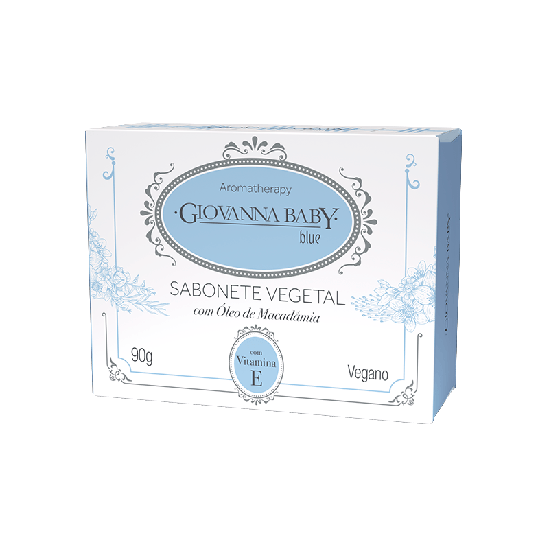 Giovanna Baby Sabonete Em Barra Vegetal Blue 90g
