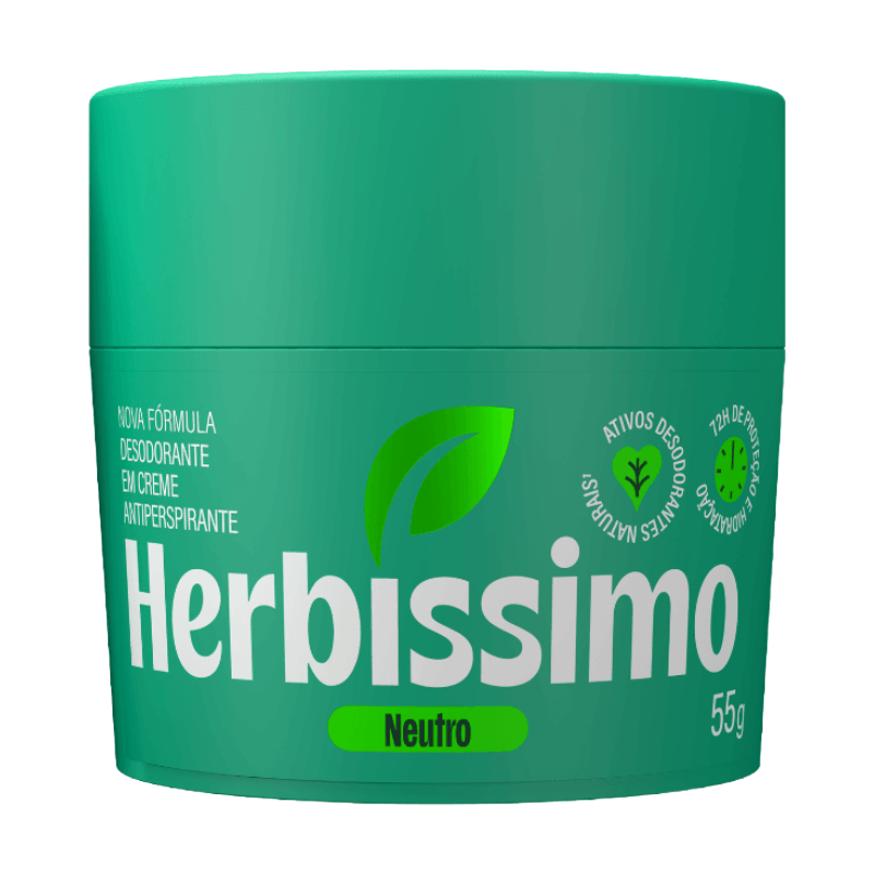 Herbíssimo Herbissimo Creme Creme Sem Perfume 55g