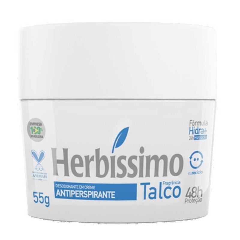 Herbíssimo Herbissimo Creme Talco 55g