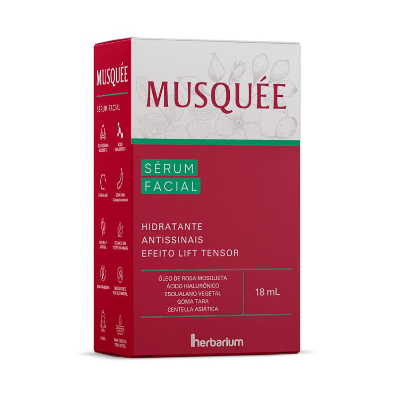 Serum Hidratante Facial Musquee 18ml Conta-gotas