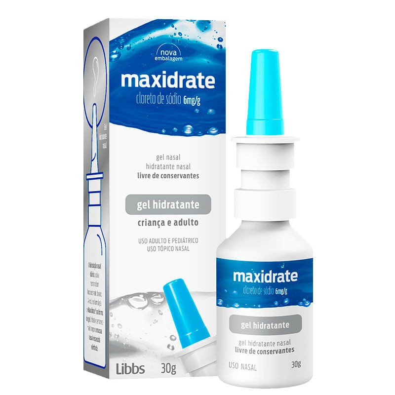 Maxidrate 6mg Gel Nasal 30g