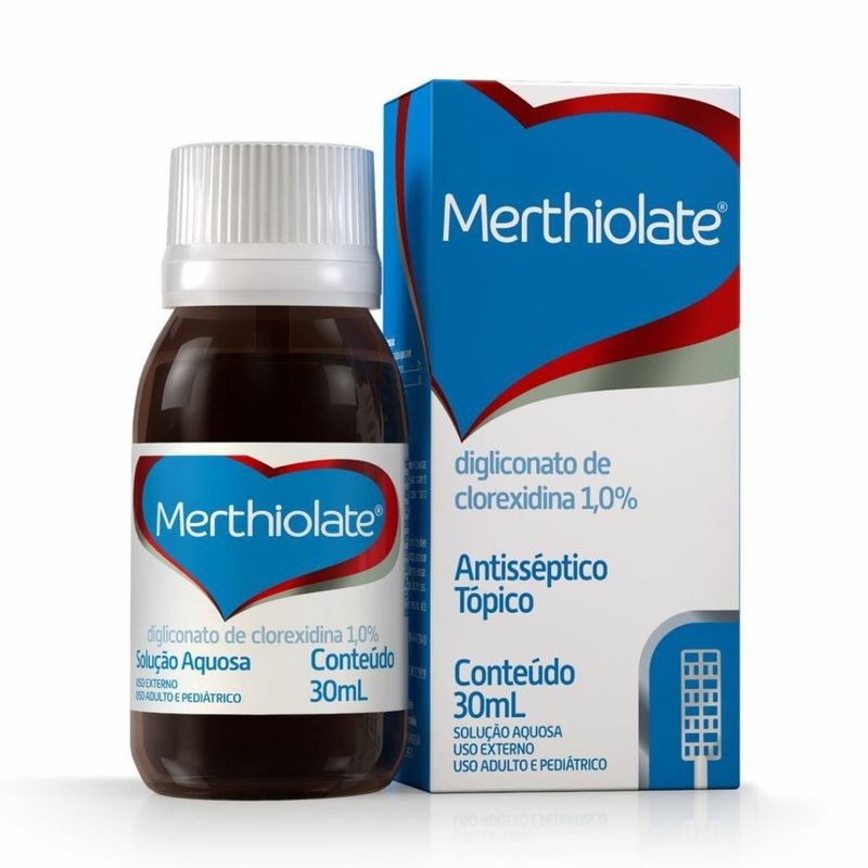 Merthiolate Solucao Topica 1% 30ml