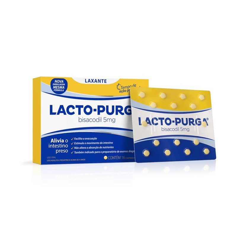 Lacto Purga c/16 Comprimidos