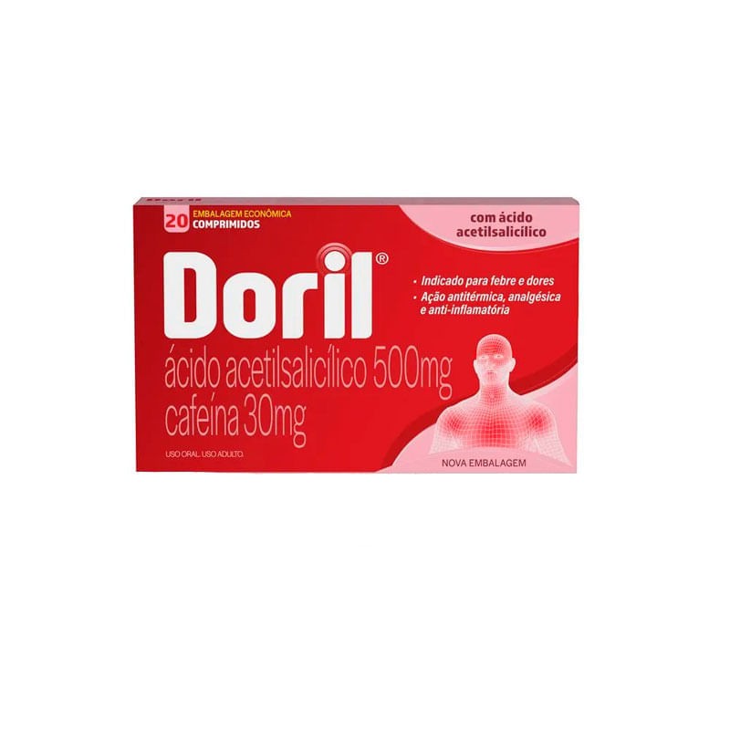 Doril Adulto c/20 Comprimidos