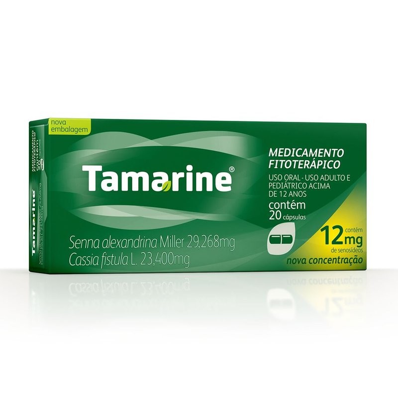 Tamarine 12mg c/20 Capsulas
