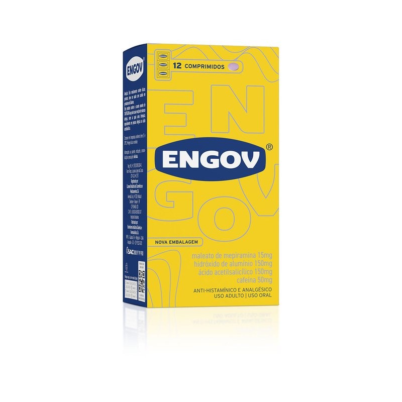 Engov c/12 Comprimidos