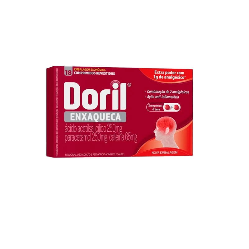 Doril Enxaqueca c/18 Comprimidos Rev