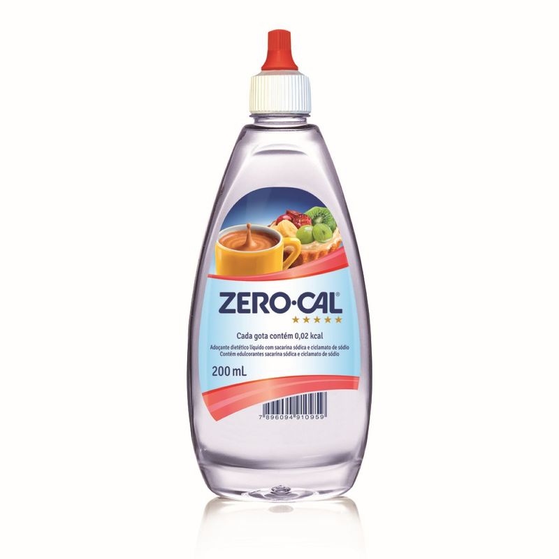 Adocante Zero-cal Liquido Sacarina / Ciclamato 200ml