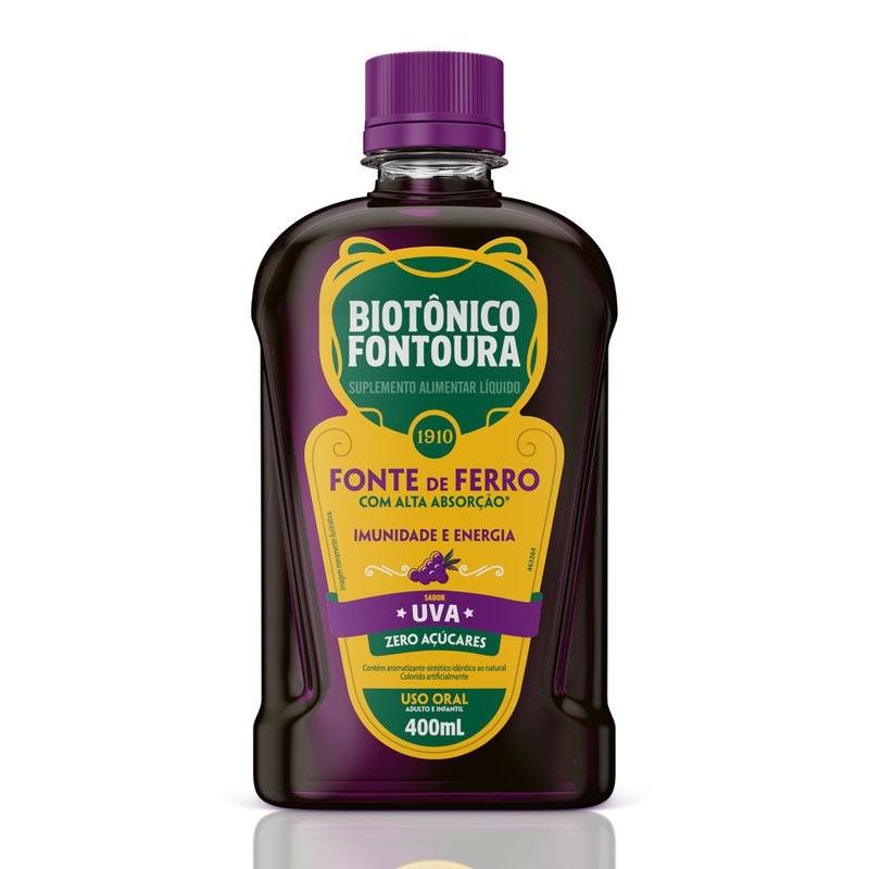 Biotonico Fontoura Uva 400ml