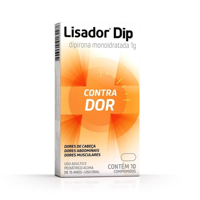 Lisador Dip 1g c/10 Comprimidos