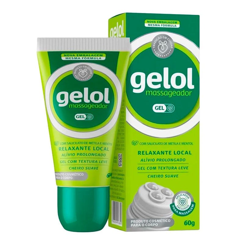 Gelol Gel Massageador Bisnag 60g