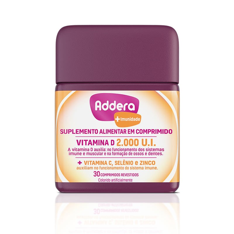 Addera + Imunidade Frasco c/30 Comprimidos