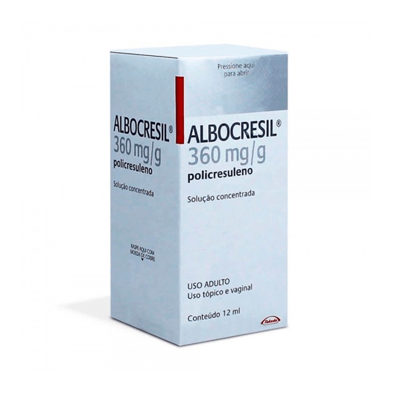 Albocresil Solucao 12ml