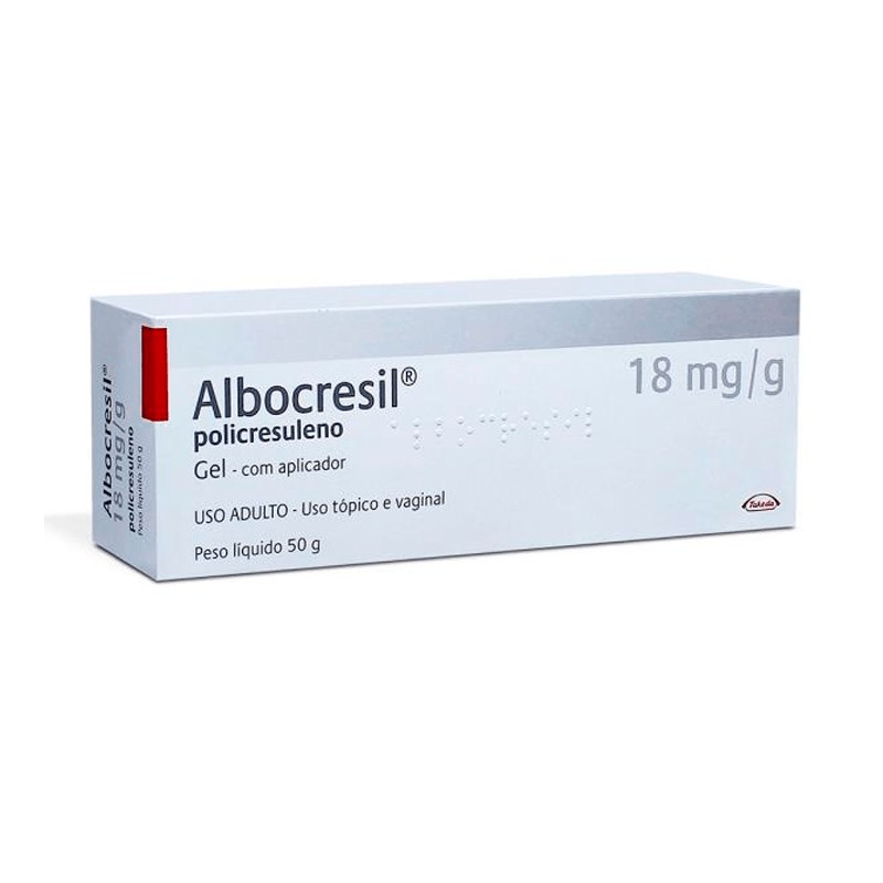 Albocresil Gel c/1 Aplicador 50g