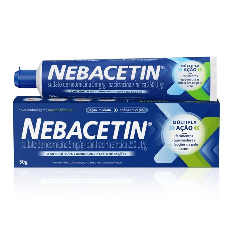 Nebacetin Pomada 50g