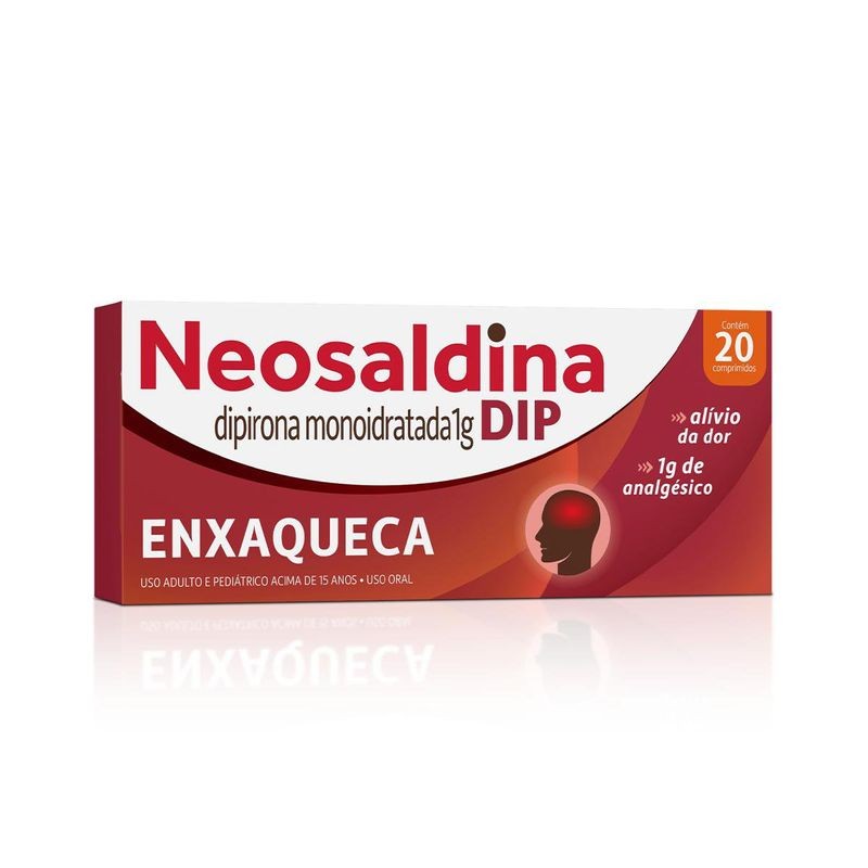 Neosaldina Dip 1g c/20 Comprimidos
