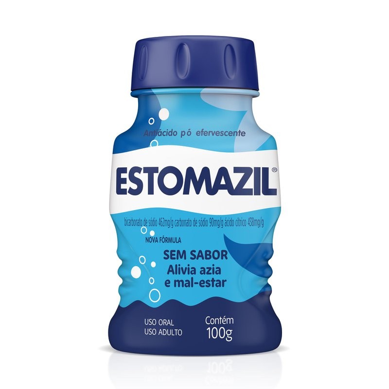 Estomazil Po Efervescente Sem Sabor 100g