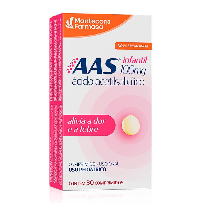 AAS Infantil c/30 Comprimidos