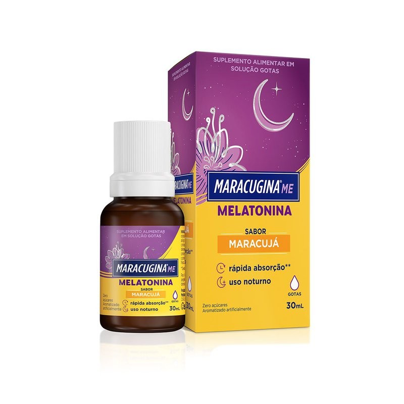Melatonina Maracuja Maracugina 30ml Solucao Gotas